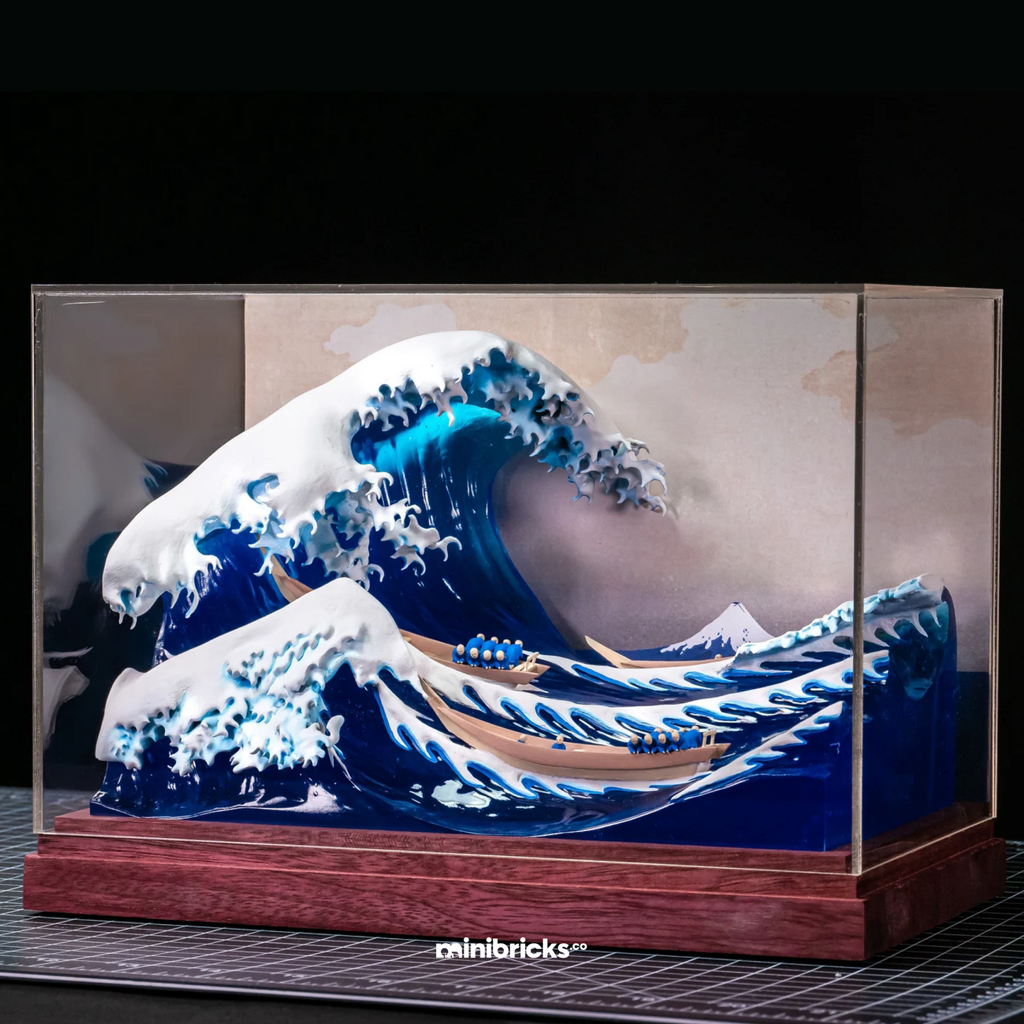 The Great Wave off Kanagawa miniature