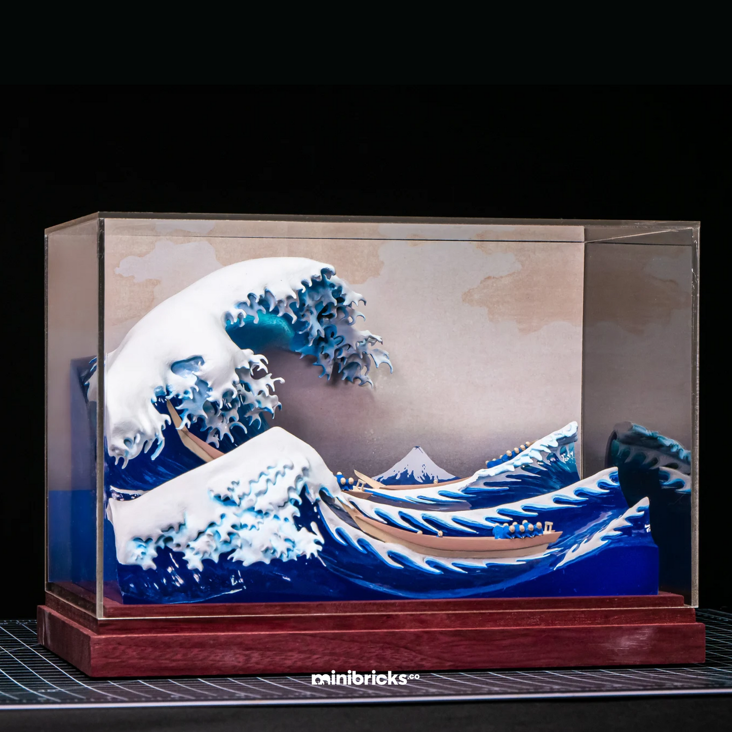 The Great Wave off Kanagawa miniature