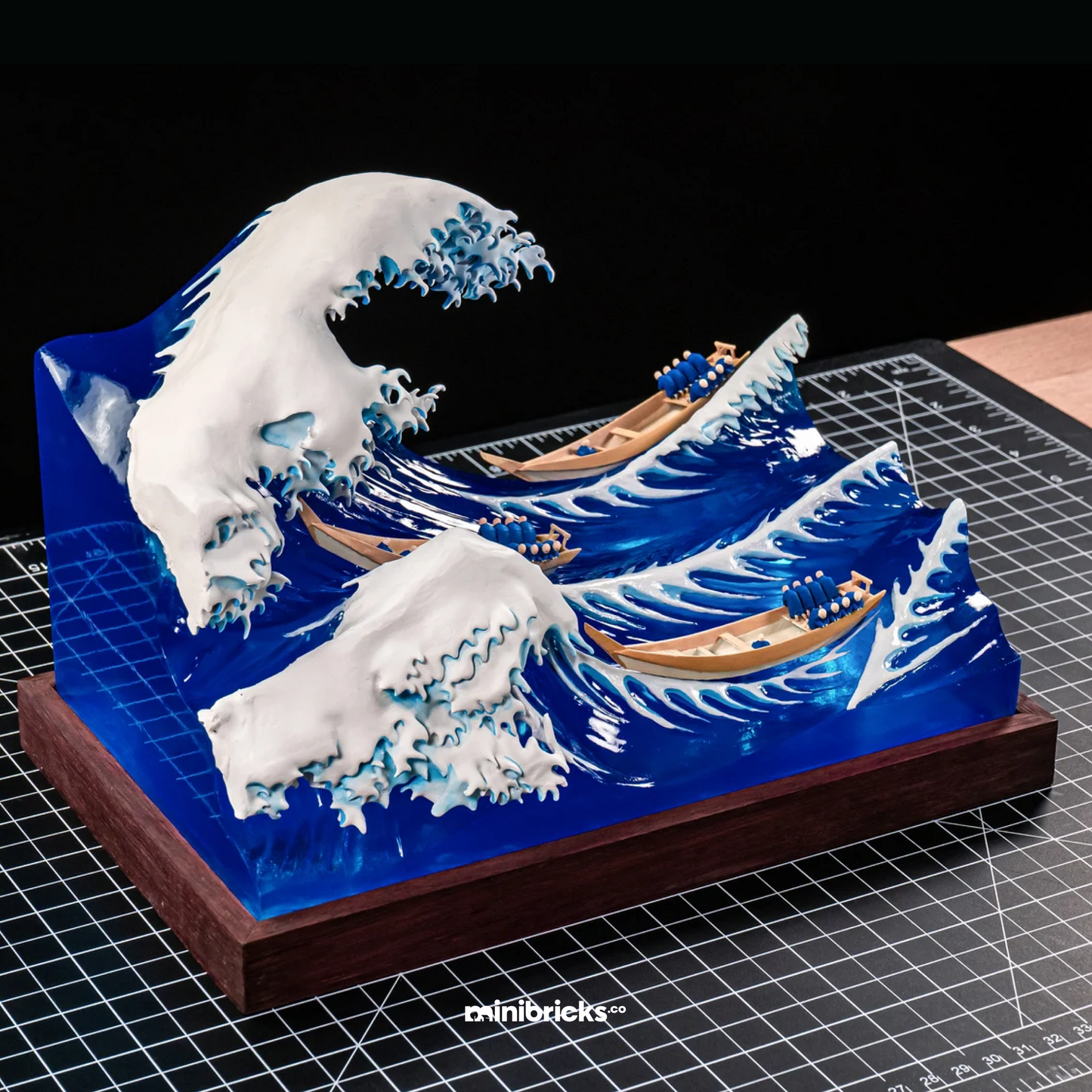 The Great Wave off Kanagawa miniature