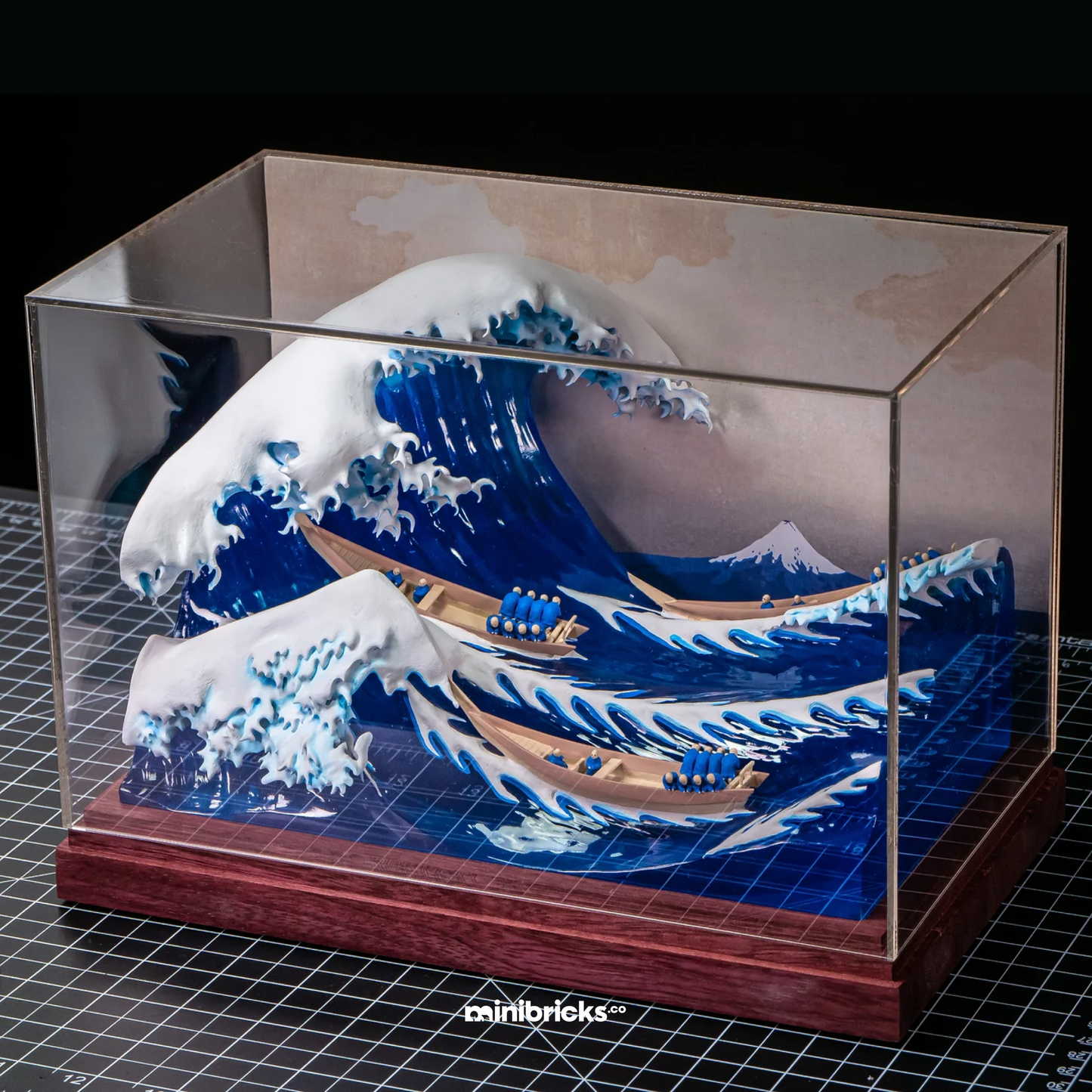 The Great Wave off Kanagawa miniature