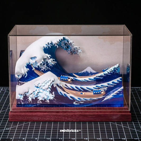 The Great Wave off Kanagawa miniature